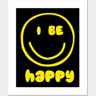smiley face Posters and Art